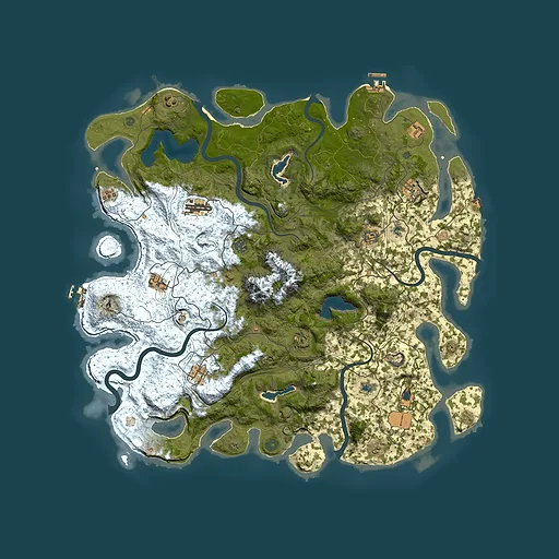 Rust map seed 1755651554, 5000x5000m top-down preview