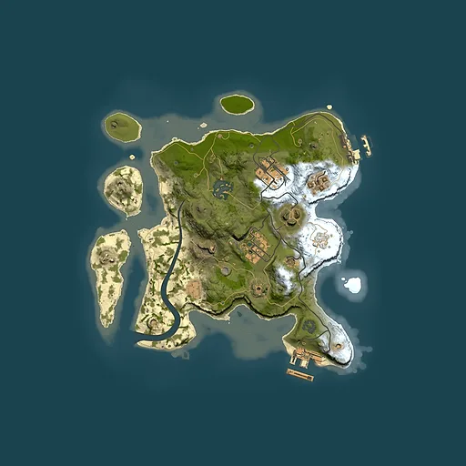 Rust map seed 328234451, 2500x2500m top-down preview