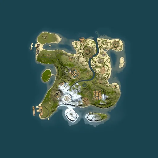 Rust map seed 1503671324, 2500x2500m top-down preview