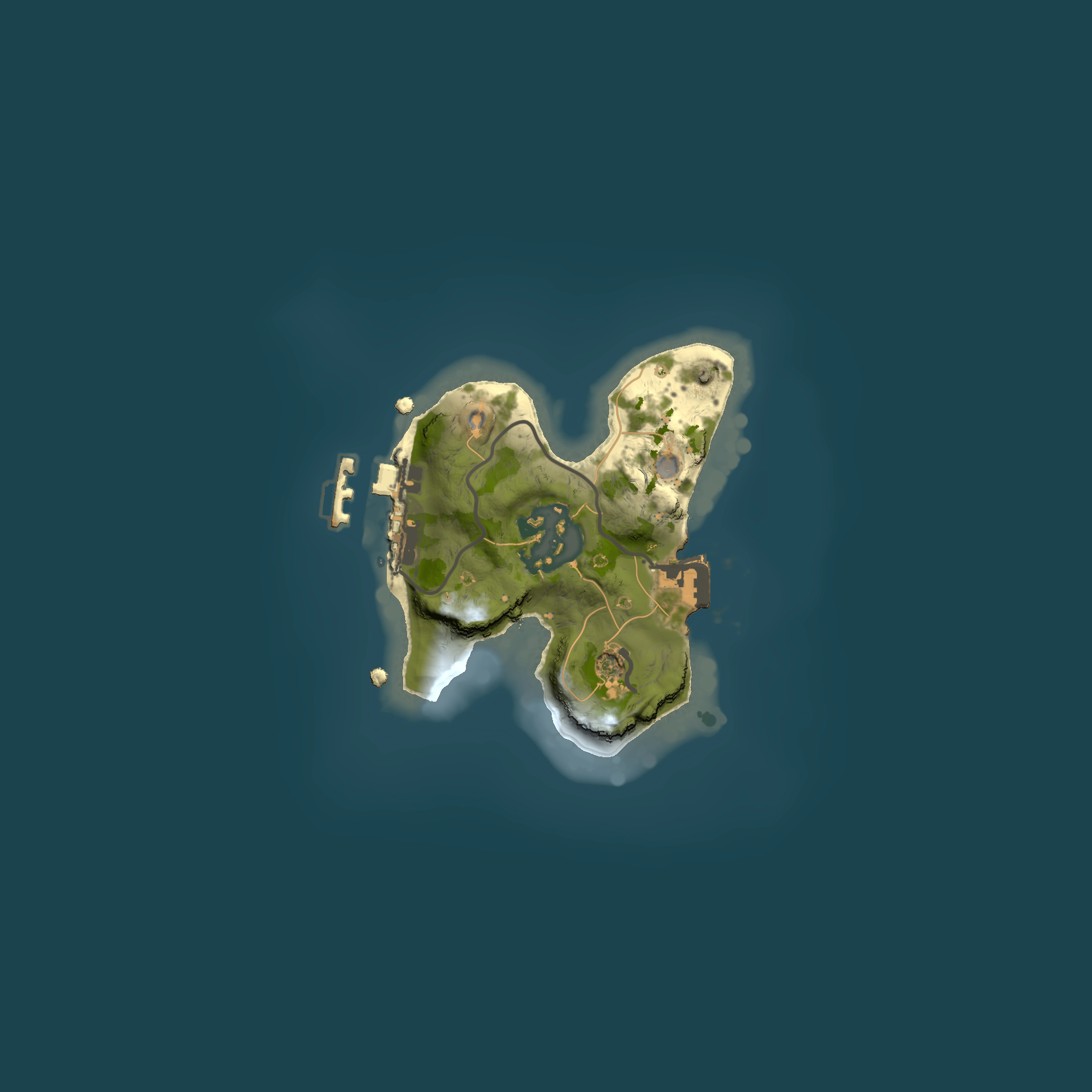 Full top-down render of Rust map seed 919412694, 1500x1500m