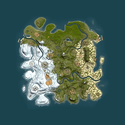 Rust map seed 1947800198, 4000x4000m top-down preview