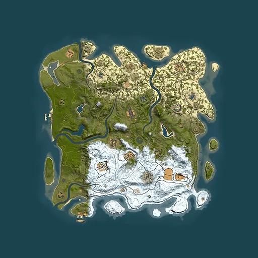 Rust map seed 733331523, 4500x4500m top-down preview