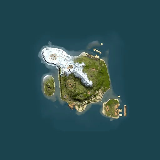 Rust map seed 1597225422, 2000x2000m top-down preview