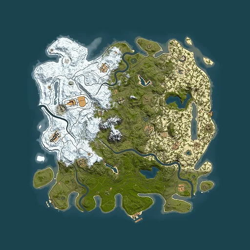 Rust map seed 1479404328, 5000x5000m top-down preview