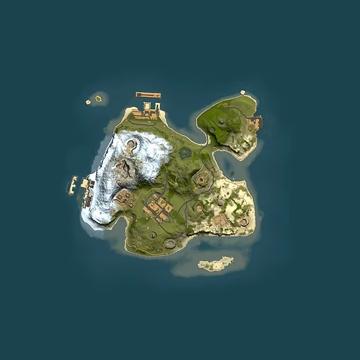 Rust map seed 516253286, 2000x2000m top-down preview