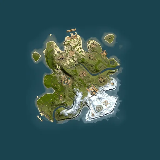 Rust map seed 551236364, 2500x2500m top-down preview