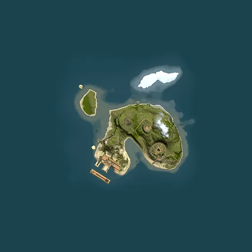 Rust map seed 1408257906, 1500x1500m top-down preview