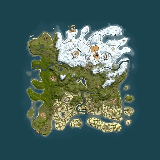 Rust map seed 404781784, 4000x4000m top-down preview