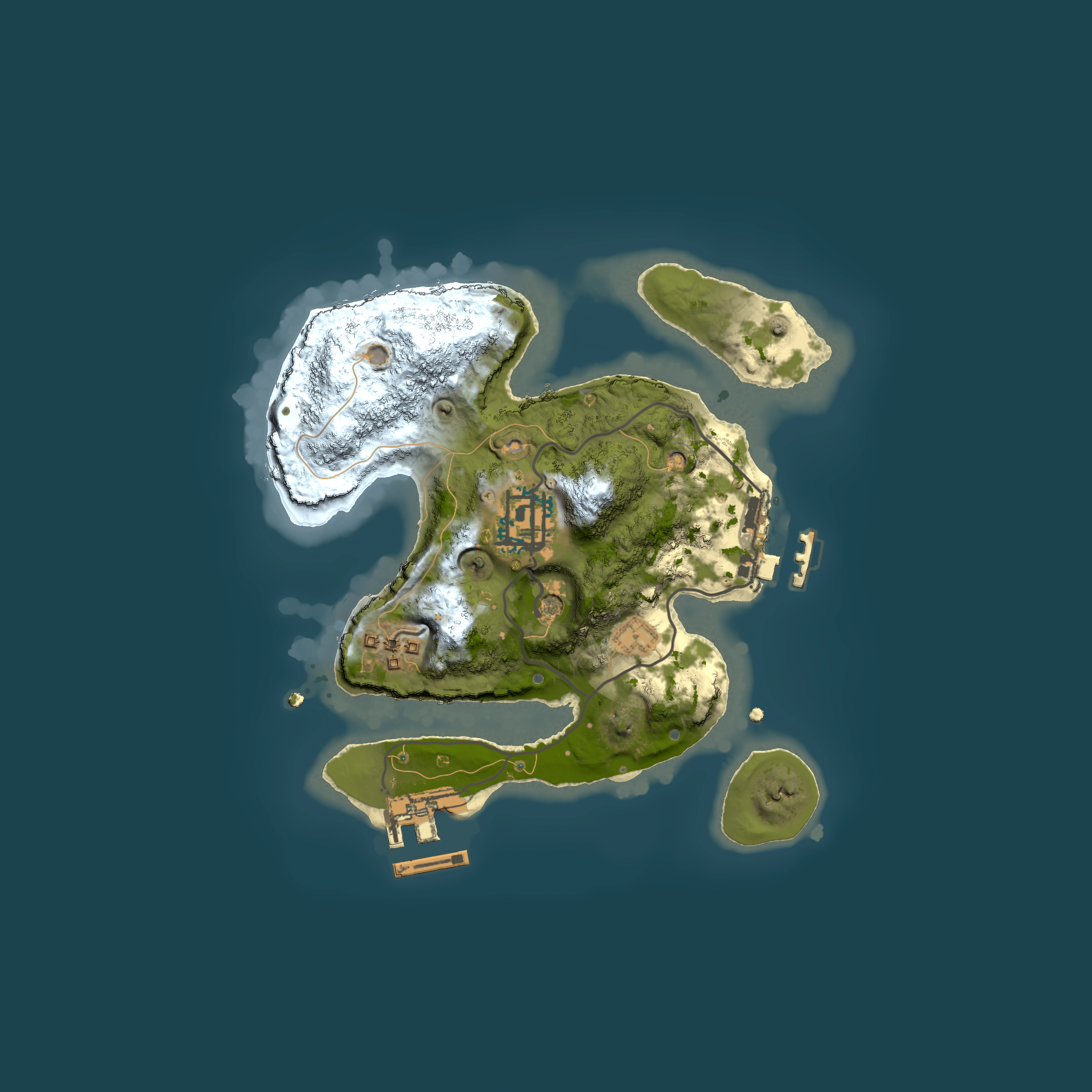Full top-down render of Rust map seed 505997525, 2000x2000m