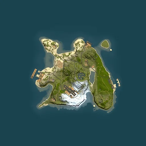Rust map seed 1811295650, 2000x2000m top-down preview