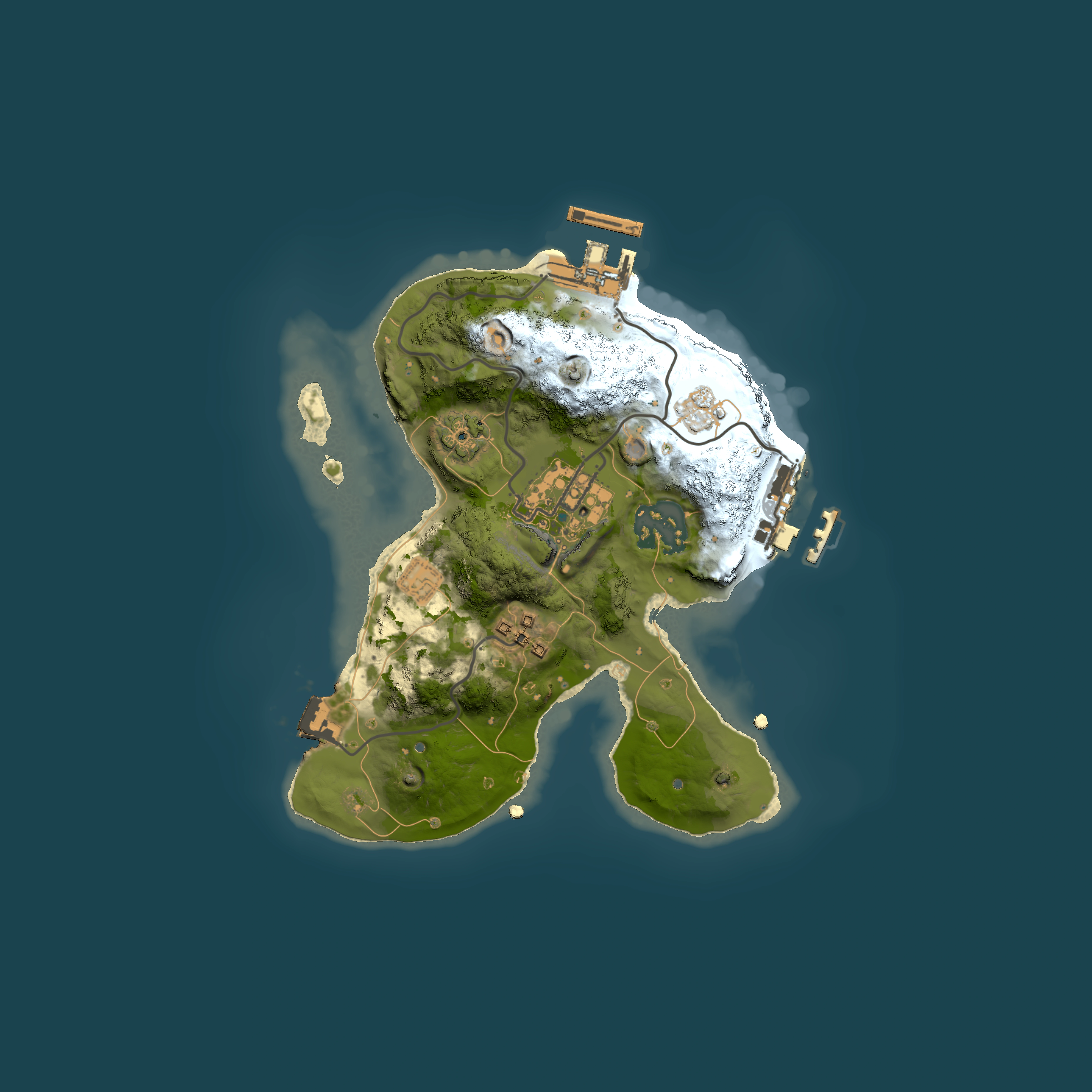Full top-down render of Rust map seed 2075347732, 2000x2000m