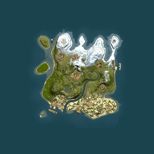 Rust map seed 971010490, 2500x2500m top-down preview