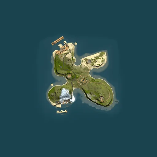 Rust map seed 441854035, 1500x1500m top-down preview