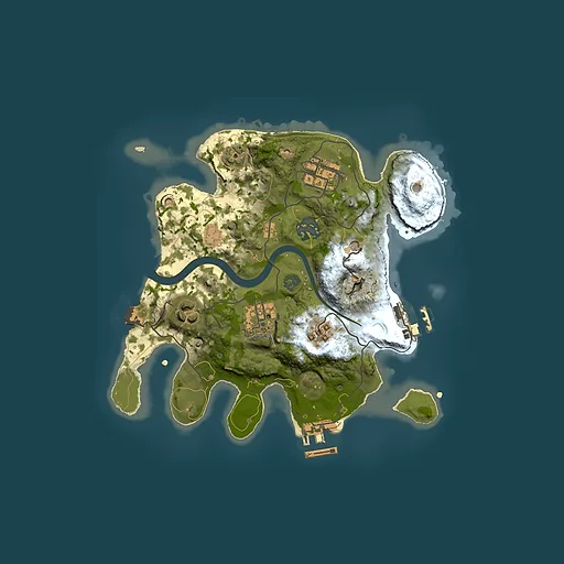 Rust map seed 661798782, 2500x2500m top-down preview