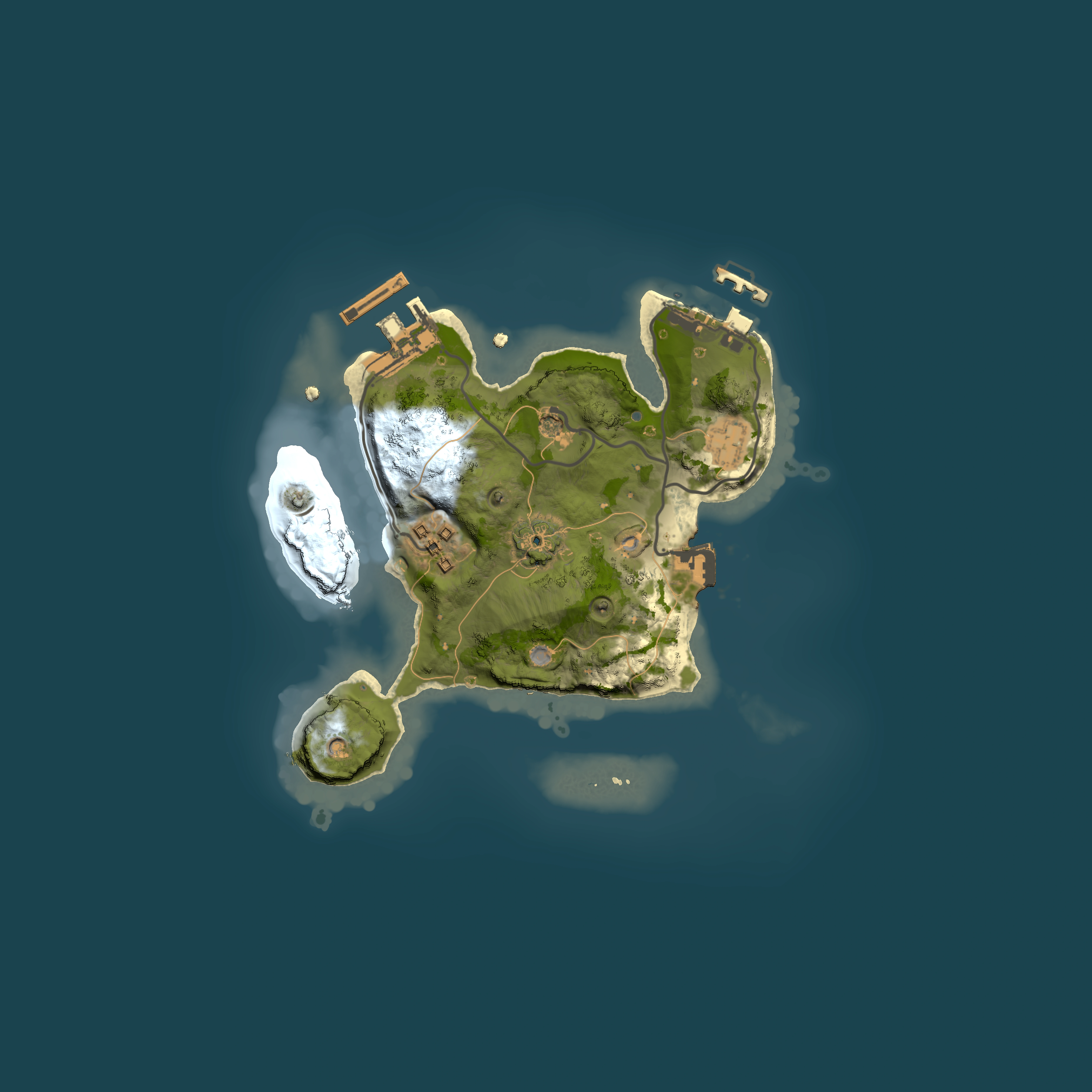 Full top-down render of Rust map seed 1769293670, 2000x2000m