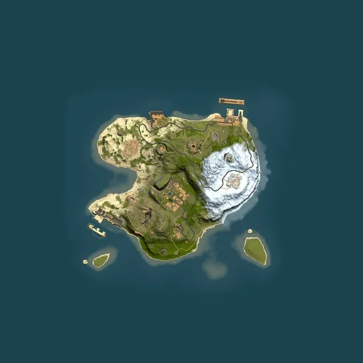 Rust map seed 1151333131, 2000x2000m top-down preview