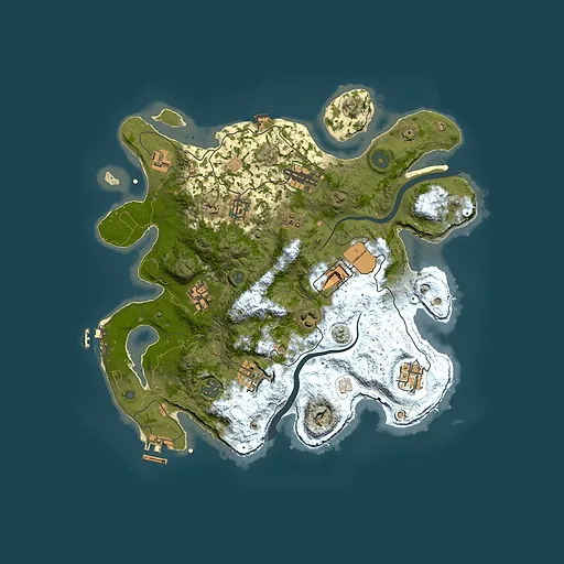 Rust map seed 568002478, 3500x3500m top-down preview