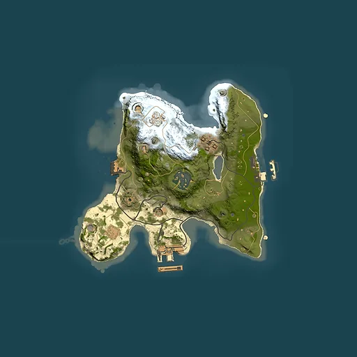 Rust map seed 984868132, 2000x2000m top-down preview