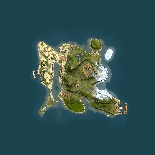 Rust map seed 1551740337, 2000x2000m top-down preview