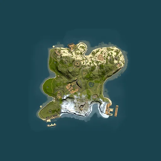 Rust map seed 152227118, 2000x2000m top-down preview