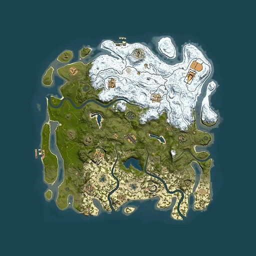 Rust map seed 1748152712, 4500x4500m top-down preview