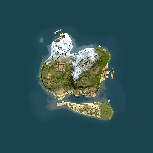 Rust map seed 1957593100, 2000x2000m top-down preview