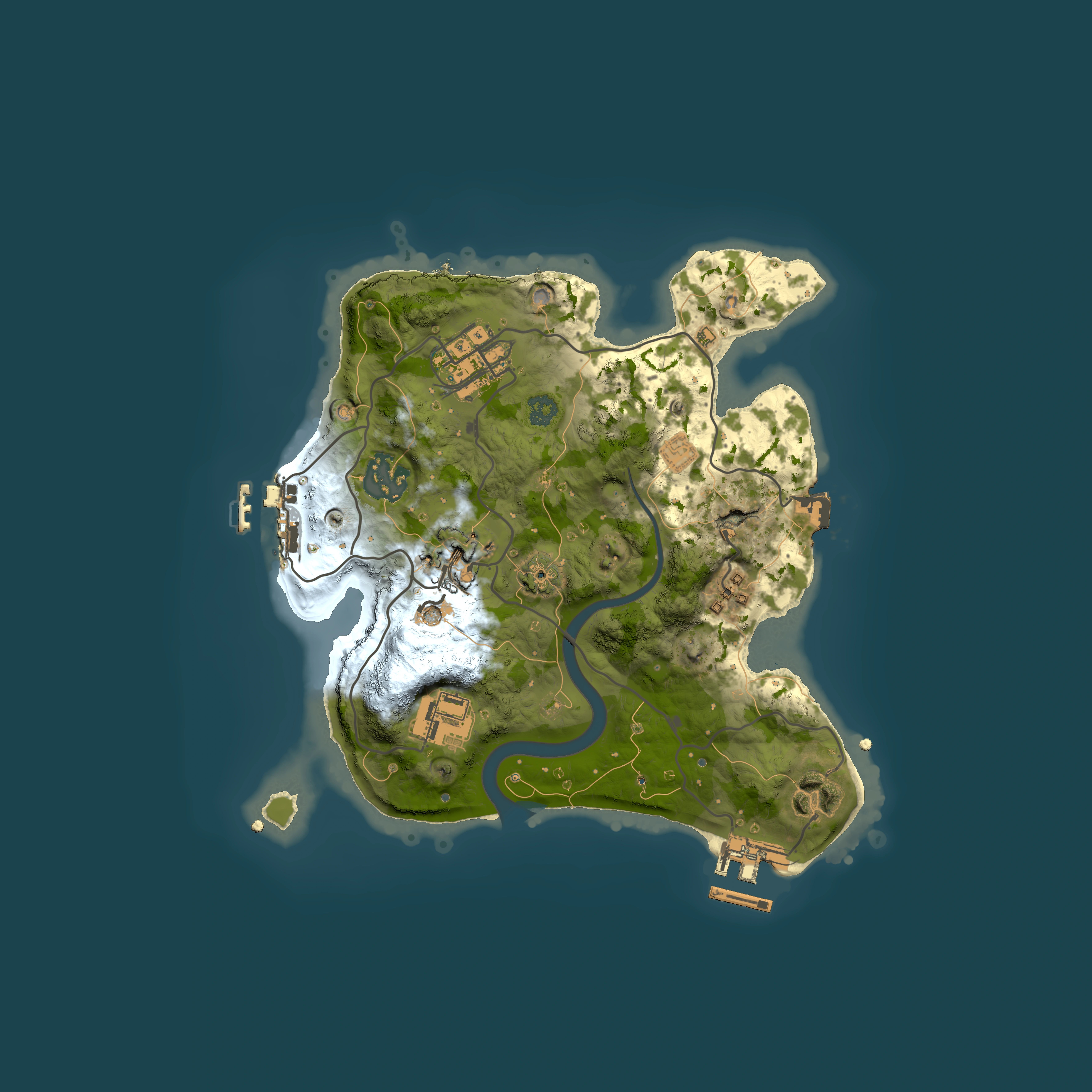 Full top-down render of Rust map seed 560030553, 2500x2500m