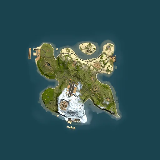 Rust map seed 1556372660, 2000x2000m top-down preview