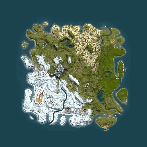 Rust map seed 1679752311, 5000x5000m top-down preview