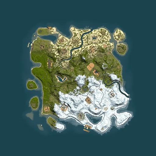 Rust map seed 1771651540, 4000x4000m top-down preview