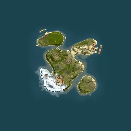 Rust map seed 1142827977, 2000x2000m top-down preview