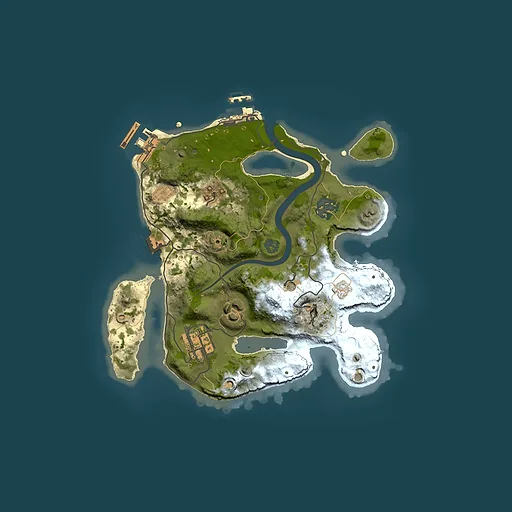 Rust map seed 1930294199, 2500x2500m top-down preview