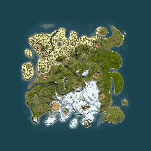 Rust map seed 1802543608, 4000x4000m top-down preview