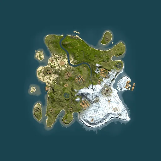Rust map seed 1613752728, 3000x3000m top-down preview