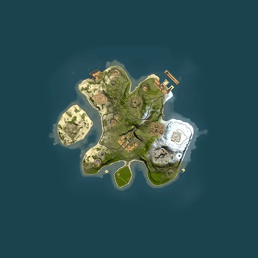 Rust map seed 1529834371, 2000x2000m top-down preview