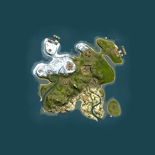 Rust map seed 1682852603, 2500x2500m top-down preview