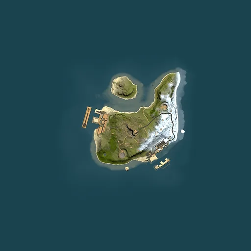 Rust map seed 1828495455, 1500x1500m top-down preview