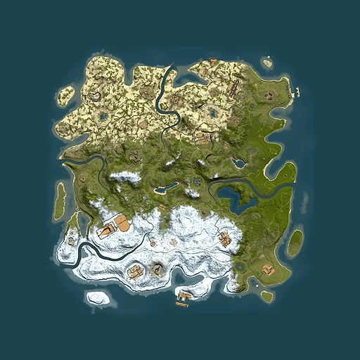 Rust map seed 1896663354, 4500x4500m top-down preview