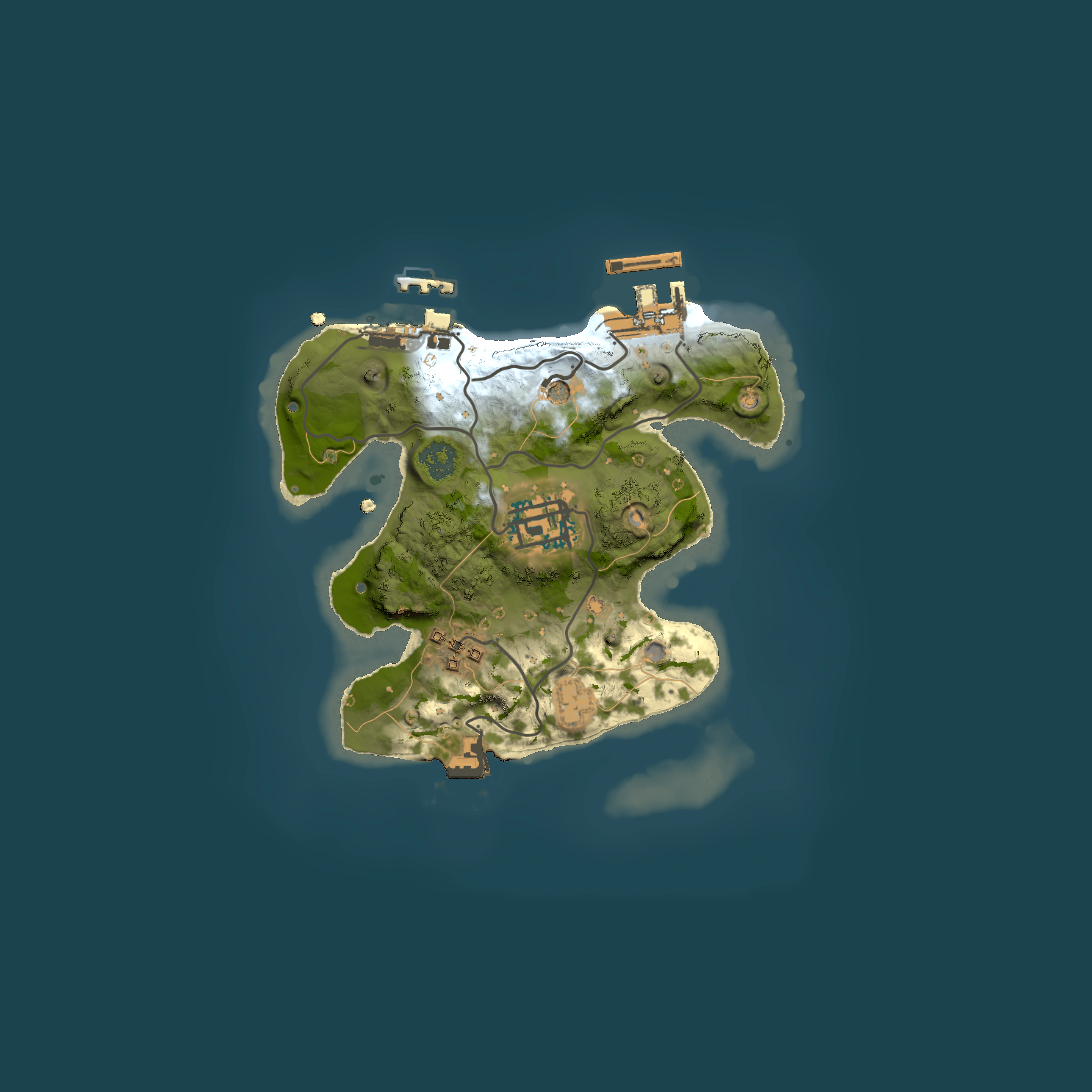 Full top-down render of Rust map seed 1787353944, 2000x2000m