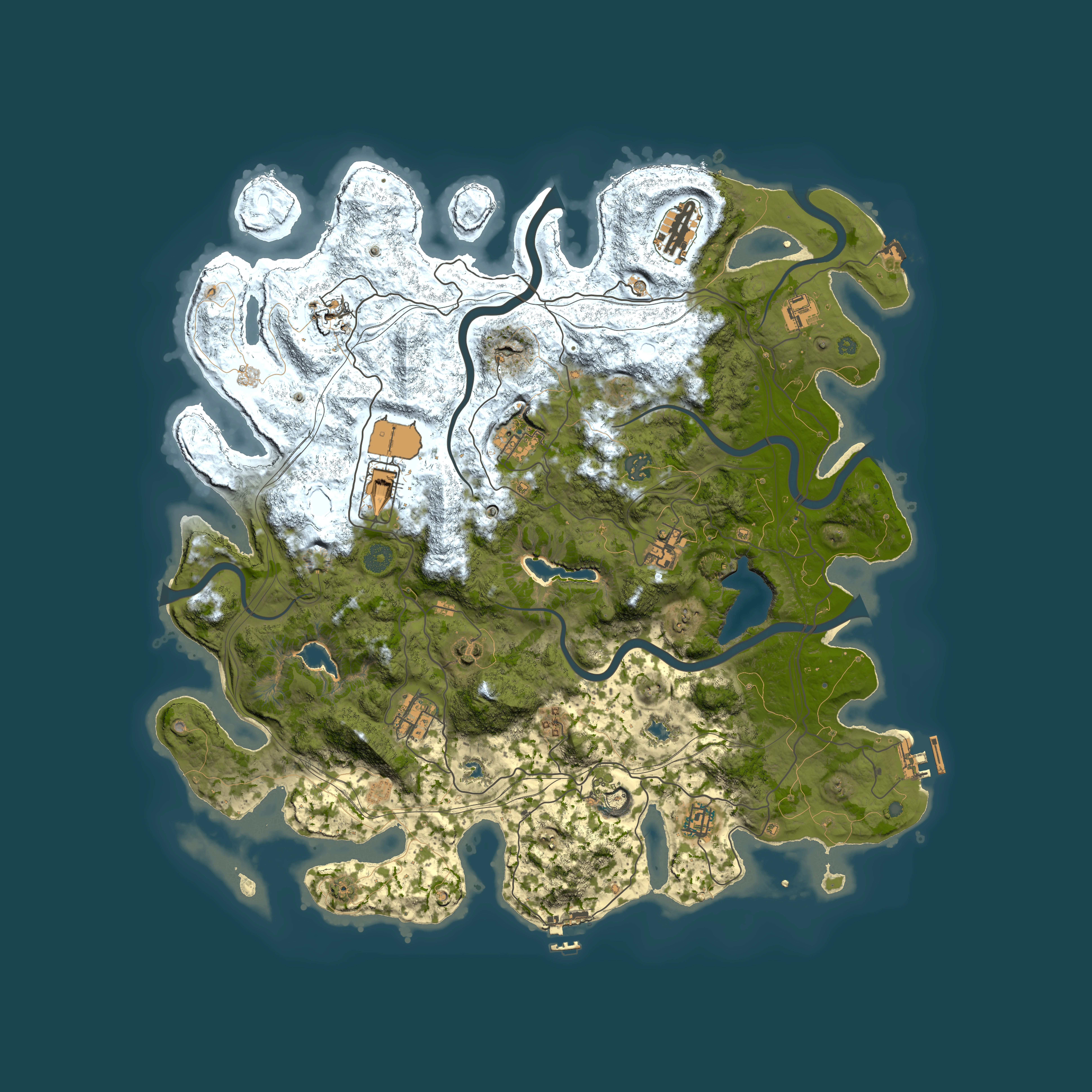 Full top-down render of Rust map seed 1752979533, 4500x4500m