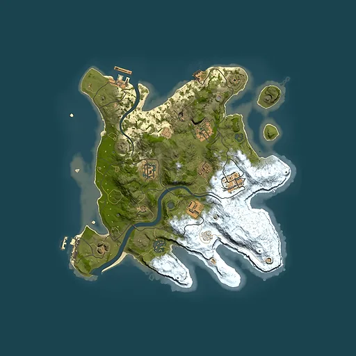 Rust map seed 1255641760, 3000x3000m top-down preview