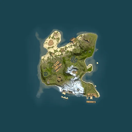 Rust map seed 1961848785, 2000x2000m top-down preview