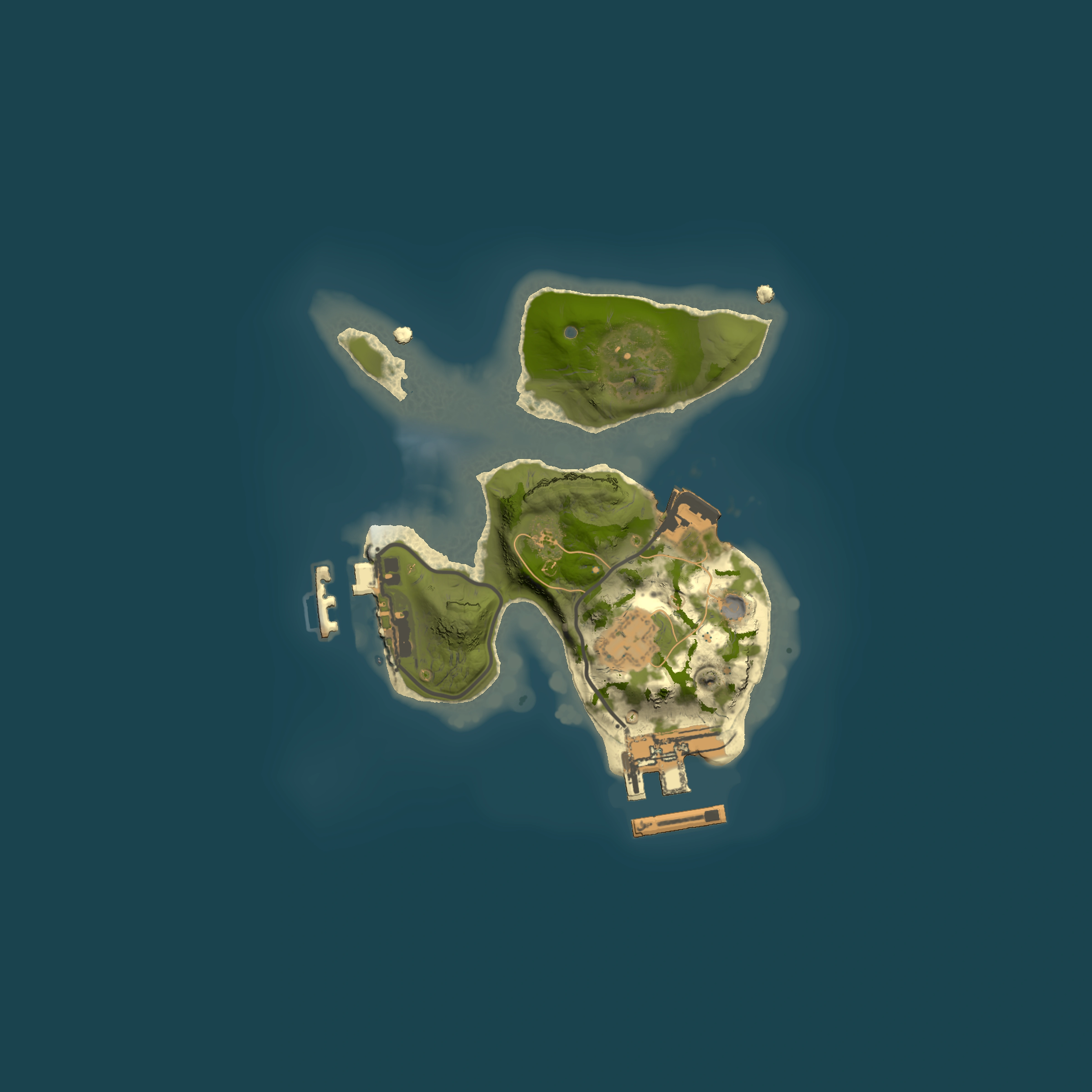 Full top-down render of Rust map seed 282946841, 1500x1500m