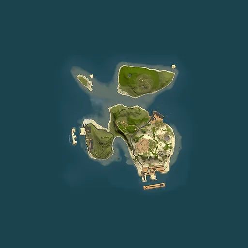 Rust map seed 282946841, 1500x1500m top-down preview