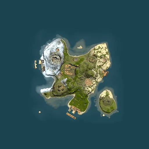 Rust map seed 103823581, 2000x2000m top-down preview