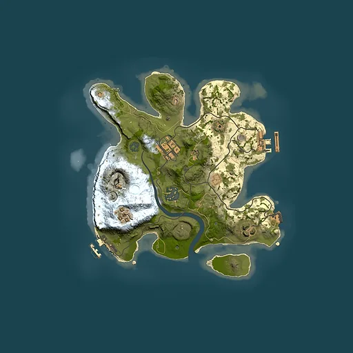 Rust map seed 277045893, 2500x2500m top-down preview