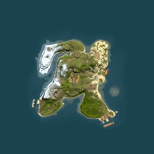Rust map seed 1020257539, 2000x2000m top-down preview