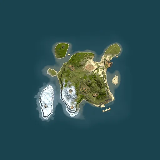 Rust map seed 1004815219, 2000x2000m top-down preview