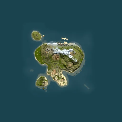 Rust map seed 2061447374, 2000x2000m top-down preview