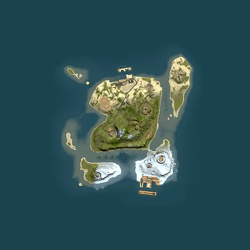 Rust map seed 1342970093, 2000x2000m top-down preview